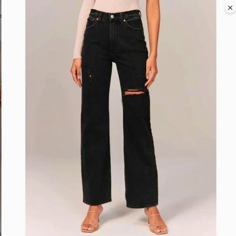 90's Ultra High Rise Relaxed Jeans - Picture 2 of 9